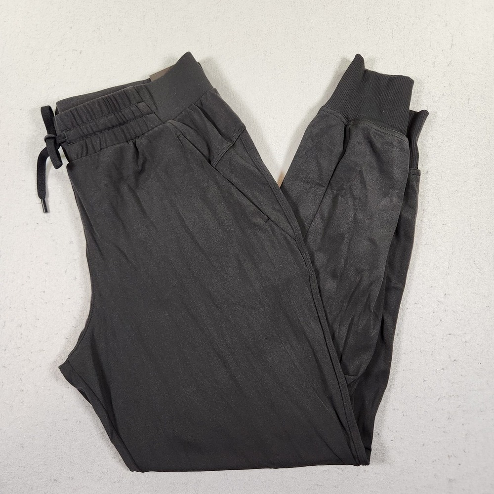 CALIA Journey Collection Women's Mid Rise Jogger Pants Black Drawstring S NWT